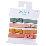4-Pack Carter's Baby Bow Headwraps $2 &amp; More + Free Shipping