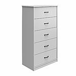 Mainstays Classic 5-Drawer Dresser (Gray or Rustic Oak) $44 + Free Shipping