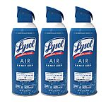3-Pack 10-Oz Lysol Air Sanitizer Spray (White Linen) $11.70 w/ Subscribe &amp; Save