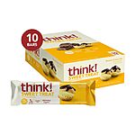 10-Count 2.01-Oz think! Protein Bars (Boston Creme Pie) $12 w/ S&amp;S + Free Shipping w/ Prime or on $35+