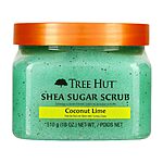 18-Oz Tree Hut Shea Sugar Body Scrub (Coconut Lime) $5.25 w/ S&amp;S + Free Shipping w/ Prime or $35+