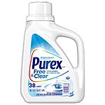 50-oz Purex Liquid Laundry Detergent (Mountain Breeze or Free & Clear) 3 for $8.10 &amp; More + Free Store Pickup ($10 Min.)