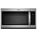 1.7 cu. ft. Whirlpool Over the Range Microwave in Stainless Steel with Electronic Touch Controls $198 + Free Shipping