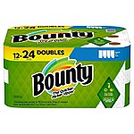 12-Count Bounty Double Roll Select-A-Size Paper Towel (2-Ply, 90 Sheets/Roll) $20 + Free Shipping
