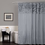 Lush Decor Lillian Shower Curtain (Gray) $4.50 &amp; More at Target w/ FS on $35+