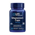 100-Count Life Extension Magnesium Caps (500 mg) $5.85 w/ S&amp;S  + Free Shipping w/ Prime or on $35+