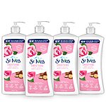4-Pack 21-Oz St. Ives Smoothing Hand &amp; Body Lotion (Rose &amp; Argan Oil) $15.15 w/ S&amp;S + Free S&amp;H w/ Prime or $35+