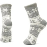 Woolrich Unisex Aloe-Infused Double-Layer Socks (One Size, Snowflakes or Buffalo Check) $4.85 at REI w/ Free Store Pickup
