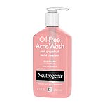 9.1-Oz Neutrogena Oil-Free Pink Grapefruit Acne Facial Cleanser w/ Vitamin C $6.95 w/ S&amp;S + Free Shipping w/ Prime or on $35+