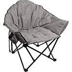 Ozark Trail Cushioned Camping Club Chair (Gray) $35 + Free Shipping