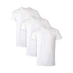 3-Pack Hanes Men's White Crew T-Shirt Undershirts (Sizes S - 3XL) $11 + Free S&amp;H w/ Walmart+ or $35+