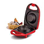 Rise By Dash 4.4” Mini Waffle Bowl Maker (Red) $7.20