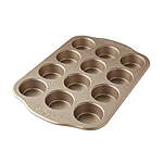 2-Pack The Pioneer Woman 12-Cup Nonstick Aluminized Steel Muffin Pan (Champagne) $8.20 + Free S&amp;H w/ Walmart+ or $35+