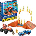 245-Piece MEGA Hot Wheels Monster Trucks Smash &amp; Crash Tiger Shark Chomp Course $12.50 + Free Shipping w/ Prime or on $35+