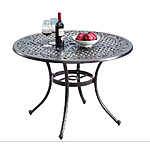 Home Decorators Aluminum Outdoor Dining Table $99.75 + Free Store Pickup