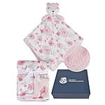 Gerber Baby Super Soft Plush Blanket &amp; XL Security Blanket Set w/ Gift Box (Pink) $14.50  + Free S&amp;H w/ Walmart+ or $35+