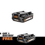 RIDGID 18V 2.0 Ah Lithium-Ion Battery with 2.0 Ah Battery (B1G1 FREE) $69 &amp; More + Free Shipping