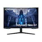 32&quot; Samsung Odyssey Neo G7 4K UHD 165Hz 1ms G-Sync 1000R Curved Gaming Monitor $600 + Free Shipping