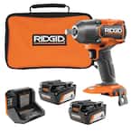 RIDGID 18V Brushless Cordless 4-Mode 1/2&quot; Mid-Torque Impact Wrench w/ Friction Ring with (2) 4Ah Batteries, Charger &amp; Bag $199 + Free Shipping