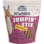 4-Oz Natural Balance Limited Ingredient Rewards Jumpin' Stix Grain-Free Dog Treats (Venison Recipe) $4.49 w/ S&amp;S + Free Shipping w/ Prime or on $35+