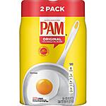 2-Pack 12-Oz PAM Original No-Stick Cooking Spray $6.50