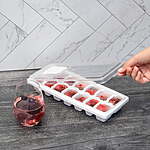 Mainstays Plastic Ice Cube Tray with Removable Lid (White) $1.58 + Free S&amp;H w/ Walmart+ or on $35+