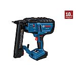 Bosch 18V Brushless 18-Gauge 3/8&quot; Narrow Crown Finish Stapler + FREE 18V Battery &amp; Charger $289 + Free Shipping