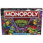 Hasbro Monopoly Teenage Mutant Ninja Turtles: Mutant Mayhem Edition Board Game $4.70