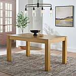 58.5&quot; Better Homes &amp; Gardens Bryant Solid Wood Construction Dining Table (Natural Pine) $164 + Free Shipping