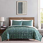 Mainstays 3-Piece Sherpa Comforter Set (King, Blue &amp; Green Buffalo Check) $21.97 + Free S&amp;H w/ Walmart+ or on $35+