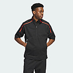 adidas Men's Core Provisional SS 1/2-Zip Jacket (Black) $28 + Free Shipping