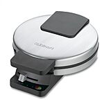 Cuisinart Round Classic Waffle Maker in Brushed Stainless Steel $22.95 + Free Shipping w/ Prime or on $35+