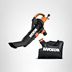 12A Worx 3-In-1 Electric Blower/Mulcher/Vacuum w/ All Metal Mulching System $59 + Free Shipping