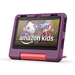 Amazon Fire HD 8 32GB Kids Tablet (newest model, Grape) $64.99 + Free Shipping