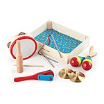 10-Piece Melissa &amp; Doug Band-in-a-Box Musical Instrument Set  $11.19 + Free Shipping w/ Prime or on $35+