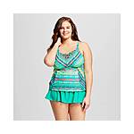 Target: Women's Plus Size Swimsuits Save 70% + Free Shipping + Free Returns (from $9)