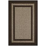 2.5' W x 3.83' L Maples Rugs Indoor Throw Rug (Brown/Tan) $7 at Lowe's w/ Free Store Pickup YMMV
