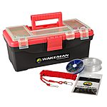 55-Piece Wakeman Outdoors Fishing Tackle Box / Tackle Kit (Red) $15 + Free Shipping w/ Prime or $25+