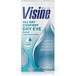 0.5oz Visine All Day Comfort Dry Eye Relief Eye Drops $1.70 w/ Subscribe &amp; Save