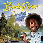 Bob Ross 2021 Wall Calendar $7.50 or Happy Little Day-to-Day 2021 Calendar $8 + Free Shipping w/ Prime or $25+
