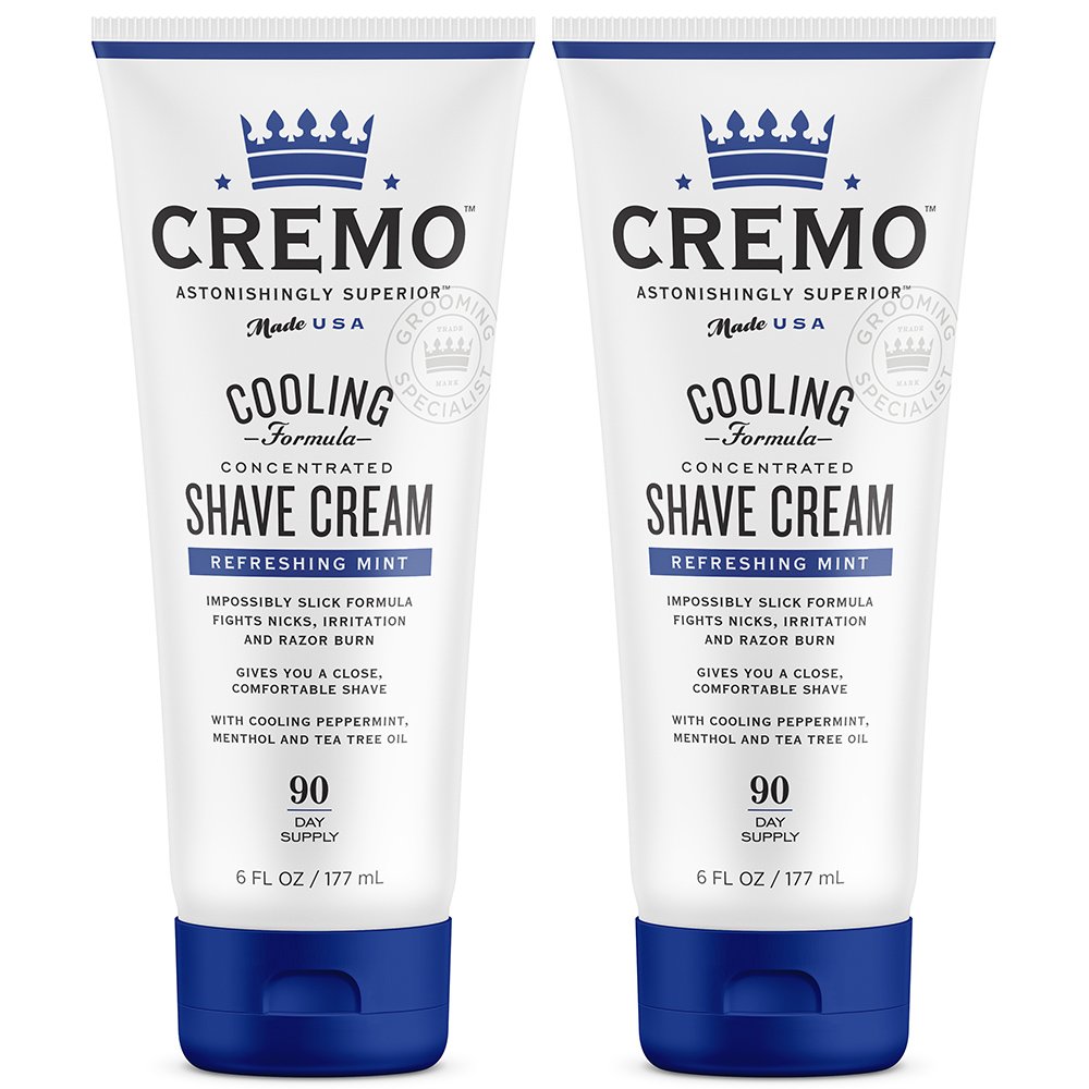 2-Pack 6-Oz Cremo Shaving Cream (Cooling) $4.90 ($2.45/each) w/ S&S + Free Shipping w/ Prime or $35+