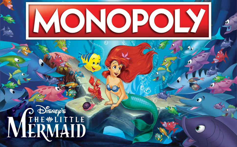 Monopoly: Disney's The Little Mermaid Edition Board Game $15 & More + Free Shipping w/ Prime or on $35+