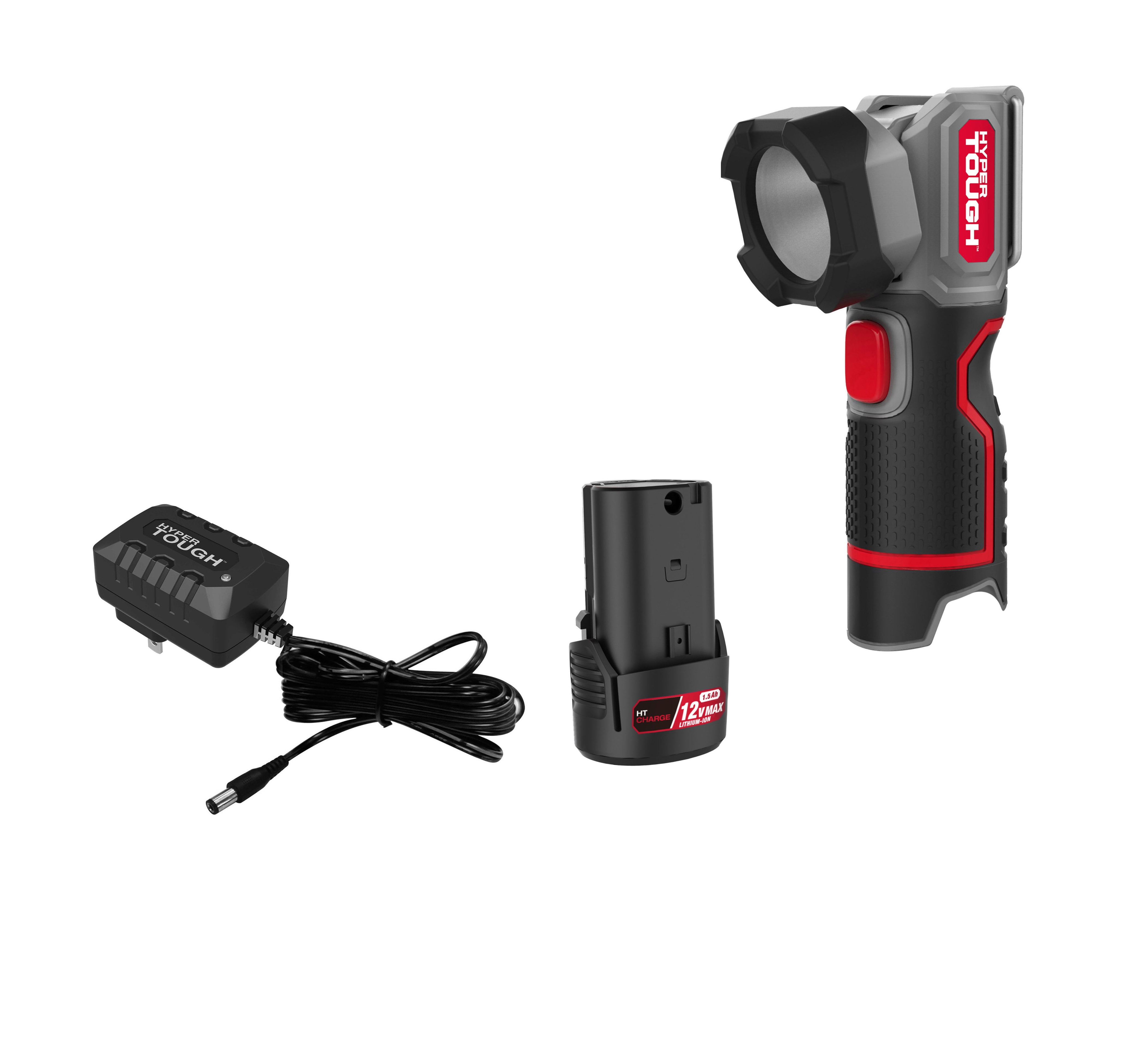 Hyper Tough 12V Max Cordless LED 350 Lumen Work Light w/ 1.5Ah Battery