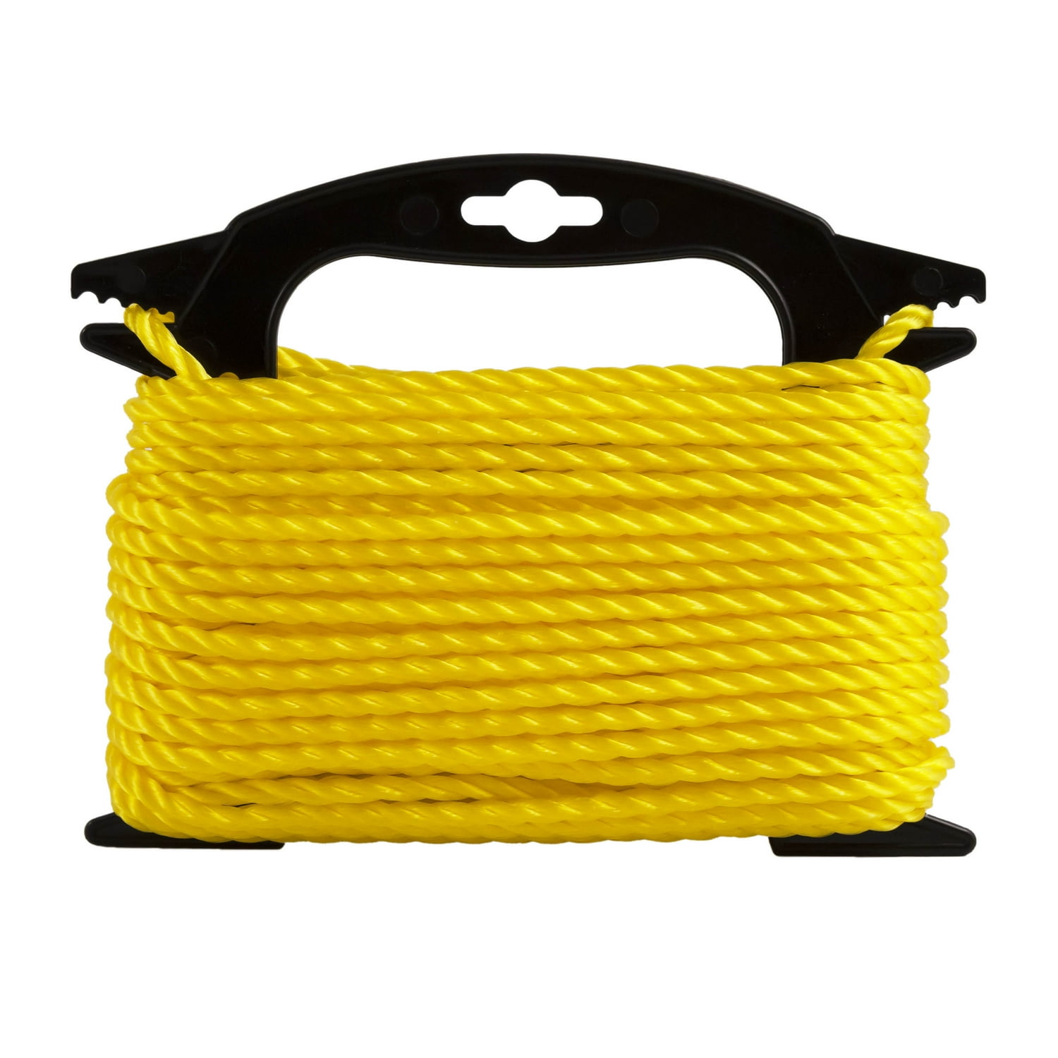 1/4" Hyper Tough Polypropylene Twisted Rope (Yellow): 50' for $2.12 or 100' for $3.47 + Free S&H w/ Walmart+ or $35+