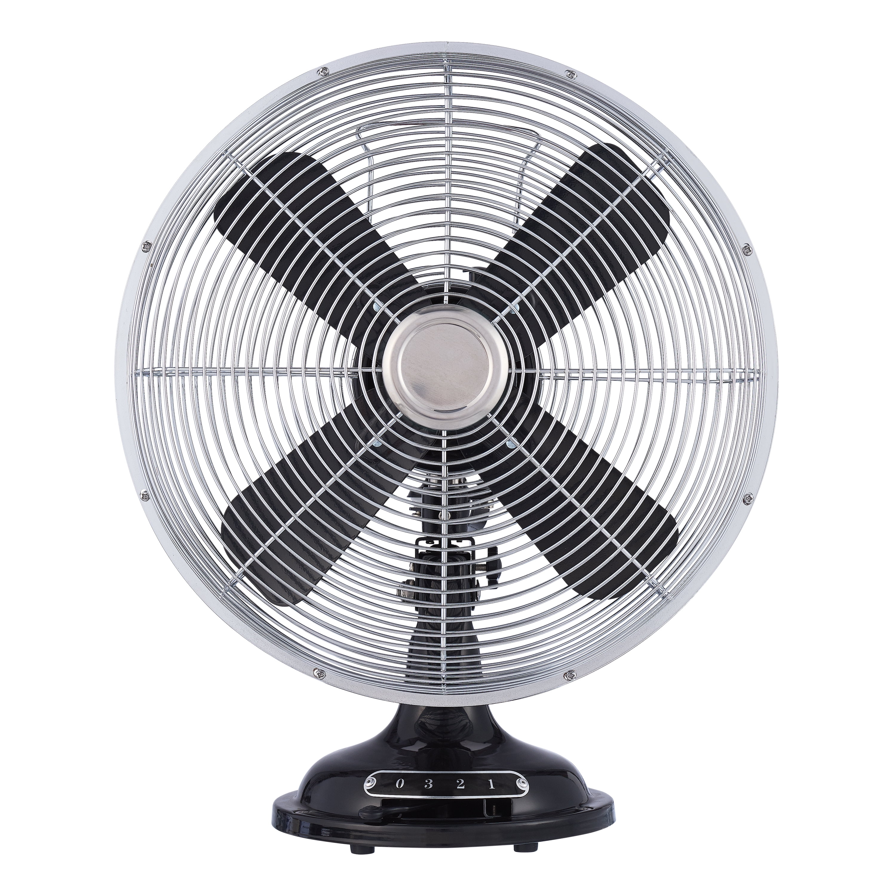 12" Better Homes & Gardens Retro 3-Speed Metal Tilted-Head Oscillation Table Fan (Various Colors) $15.20 + Free Shipping w/ Walmart+ or $35+