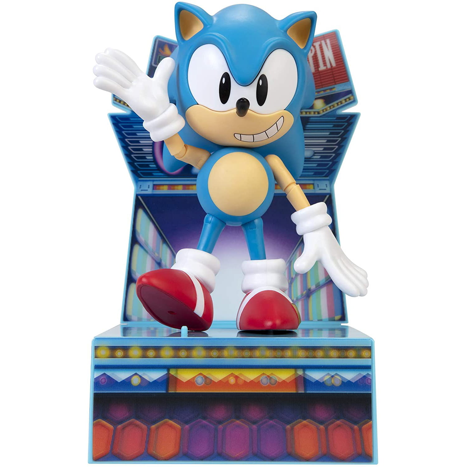 6" Sonic The Hedgehog Ultimate Sonic Collectible Action Figure w/ 12 Swappable Parts $14.85 + Free S&H w/ Walmart+ or $35+