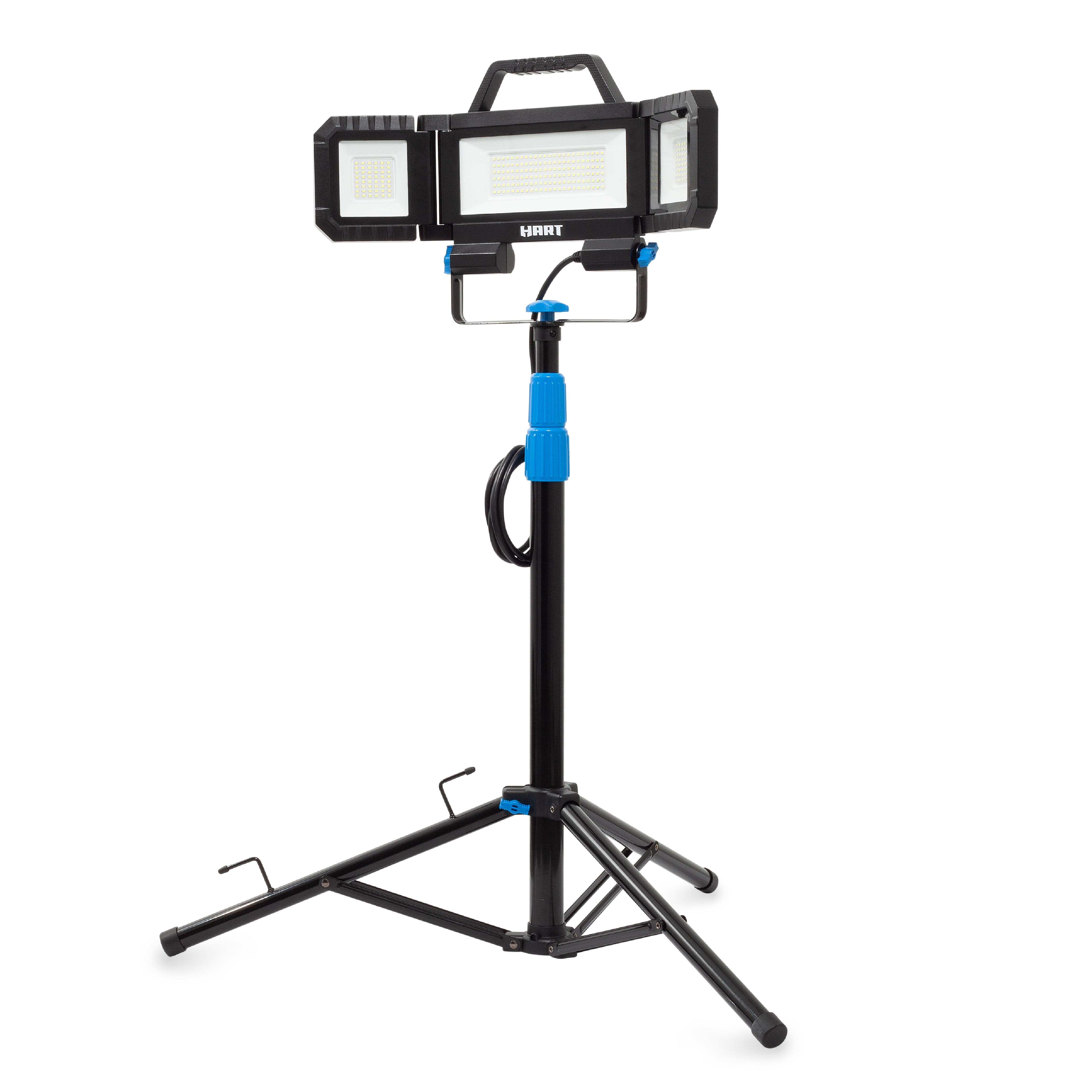 HART LED 3-Head Adjustable Plug-in Work Light with Tripod (7000 Lumens) $54 + Free Shipping