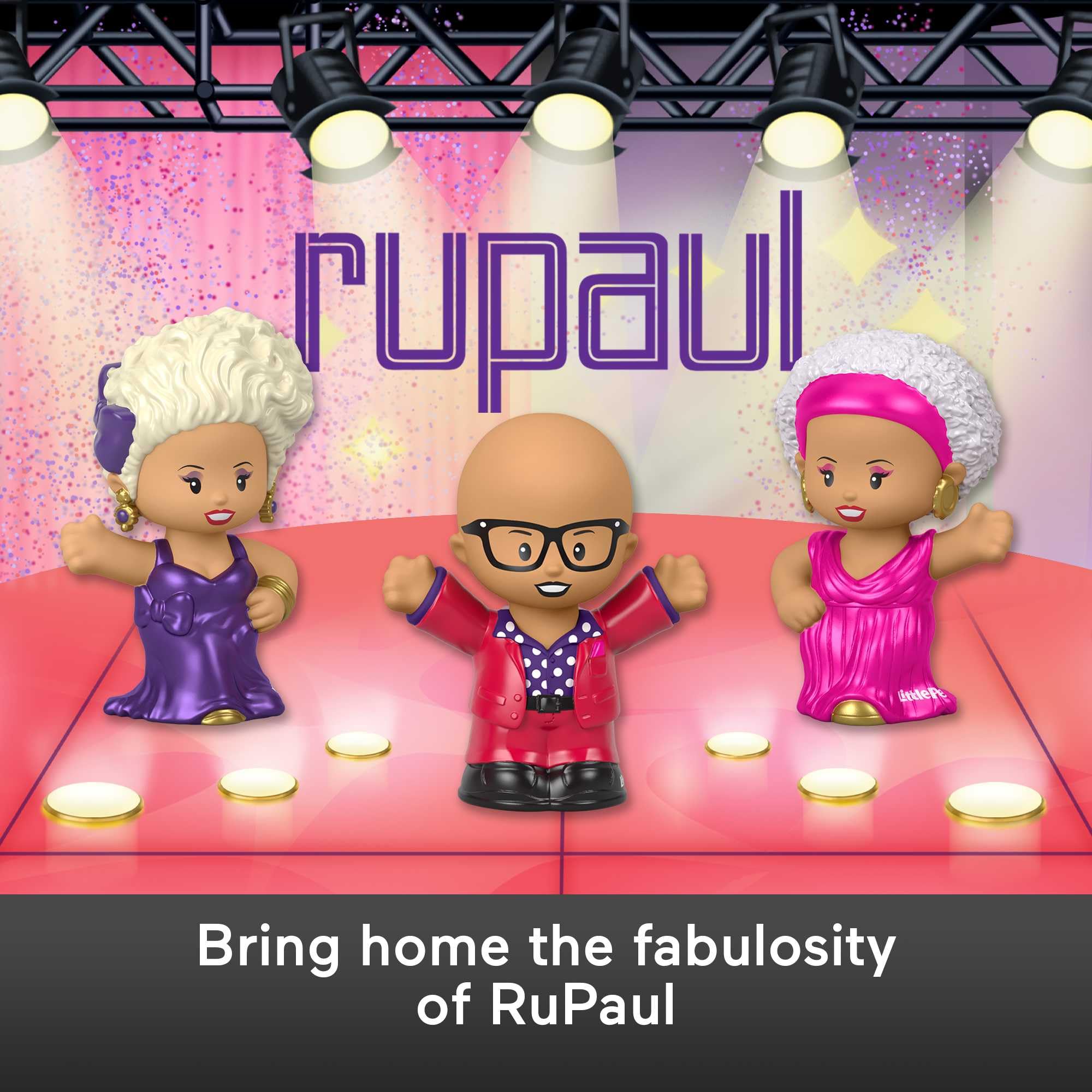 3-Piece Little People Collector Rupaul Special Edition Gift Set $3 + Free Shipping w/ Prime or on $35+