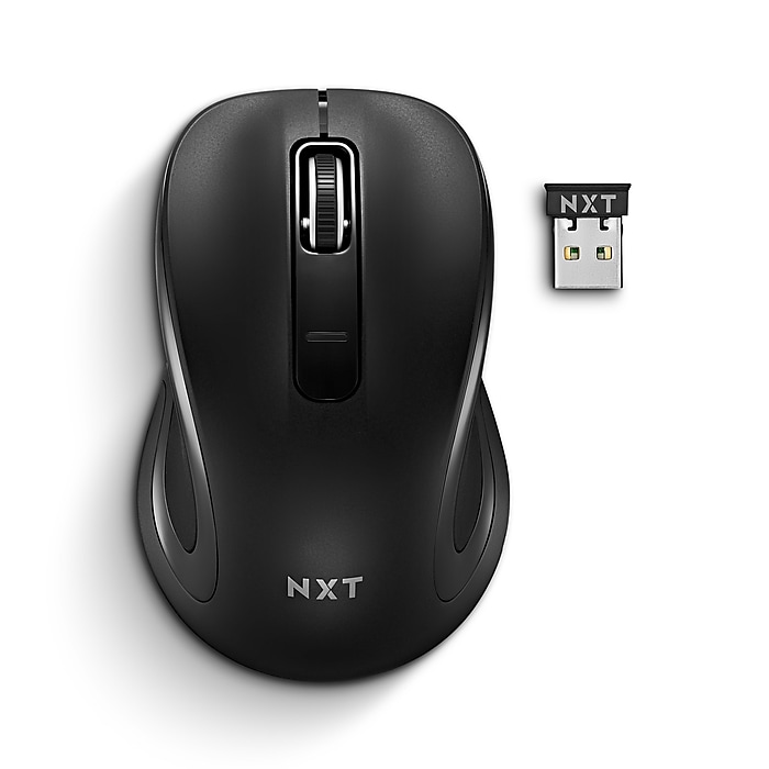 NXT Technologies Wireless Ambidextrous Optical USB Mouse (Black) $5.55 + Free Shipping