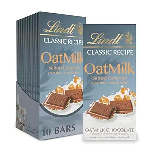 10-Pack 3.5-Oz Lindt Classic Recipe Non-Dairy Oat Milk Chocolate Candy Bar (Salted Caramel) $20.60 + Free S&H w/ Prime or $35+